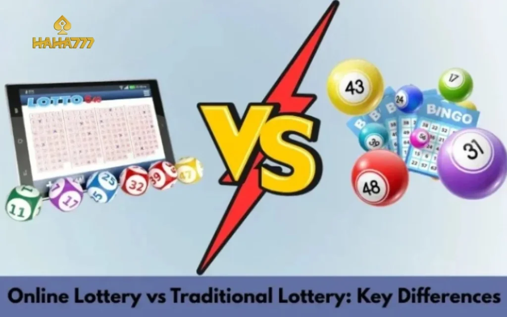 Online Lottery vs Traditional Lottery
