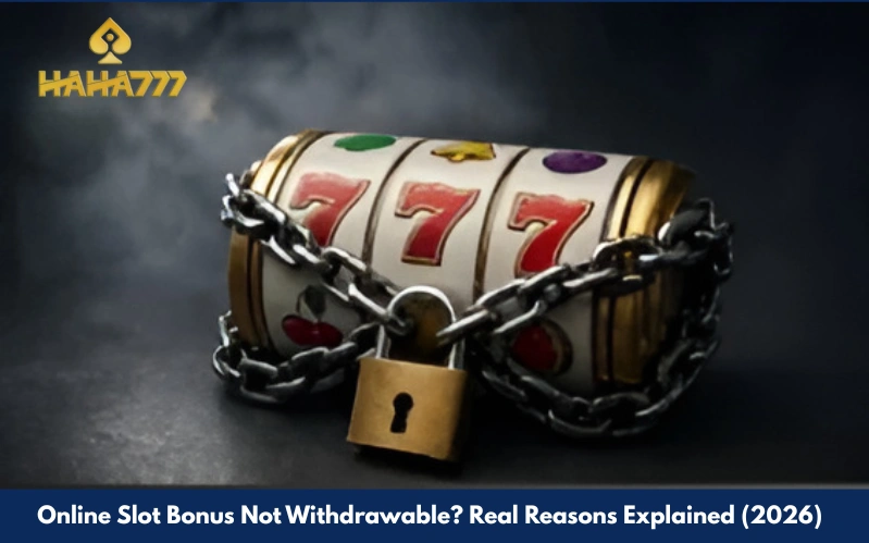 Online Slot Bonus Not Withdrawable Real Reasons Explained (2026)