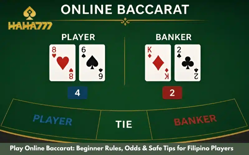 Play Online Baccarat Beginner Rules, Odds & Safe Tips for Filipino Players