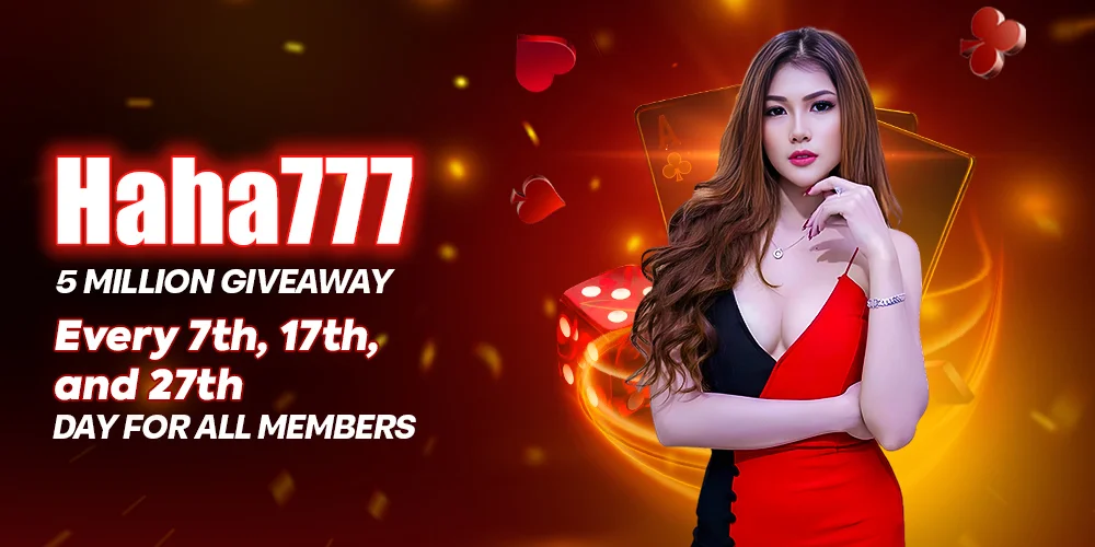 haha777 5 million giveway