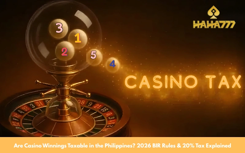 Are Casino Winnings Taxable in the Philippines 2026 BIR Rules & 20% Tax Explained